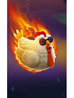 Flaming Chicken Highway Hazard